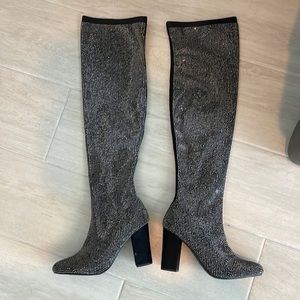 Steve Madden thigh high bravy boots